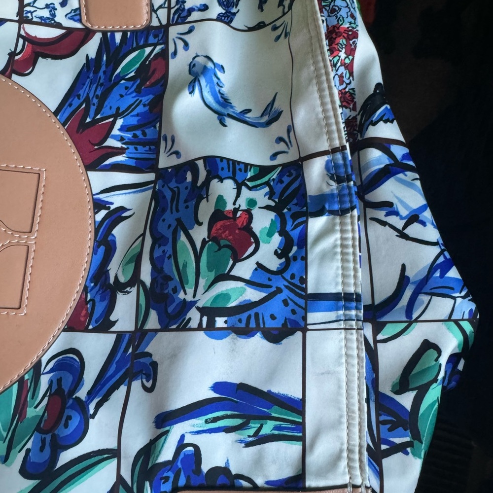 Tory Burch Multicolor Patchwork Tote Bag - image 7